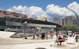 Foto de uno de los parques accesiblñes de iPlay