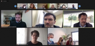 Pantallazo con las personas que han participado