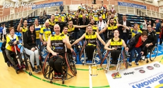 Foto de la celebración del CD ILUNION