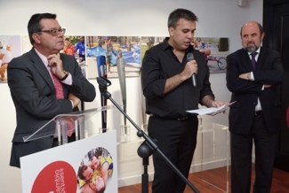 Foto de un momento de la inauguración