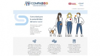 pantallazo de la home de la web de Compasss