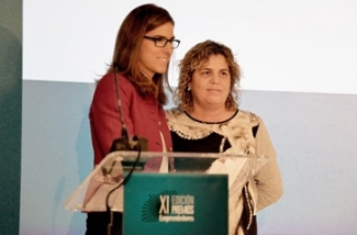 Foto de la entrega del Premio Por Talento al emprendedor con discapacidad