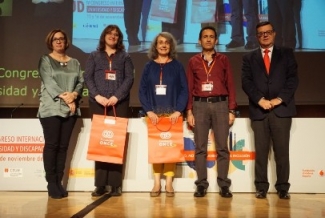 Foto de la entrega de los premios