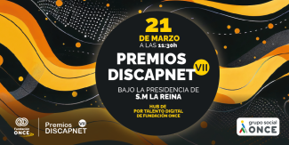 Creatividad del acto de entrega de Premios Discapnet