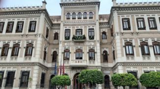 Fachada de la Universidad de Murcia