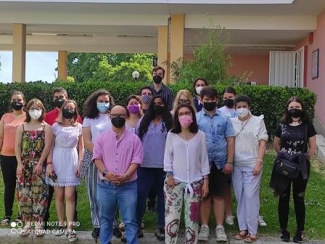 Foto de grupo de los alumnos participantes en el curso