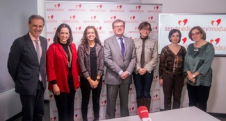 Foto de Familia de la presentación en Servimedia